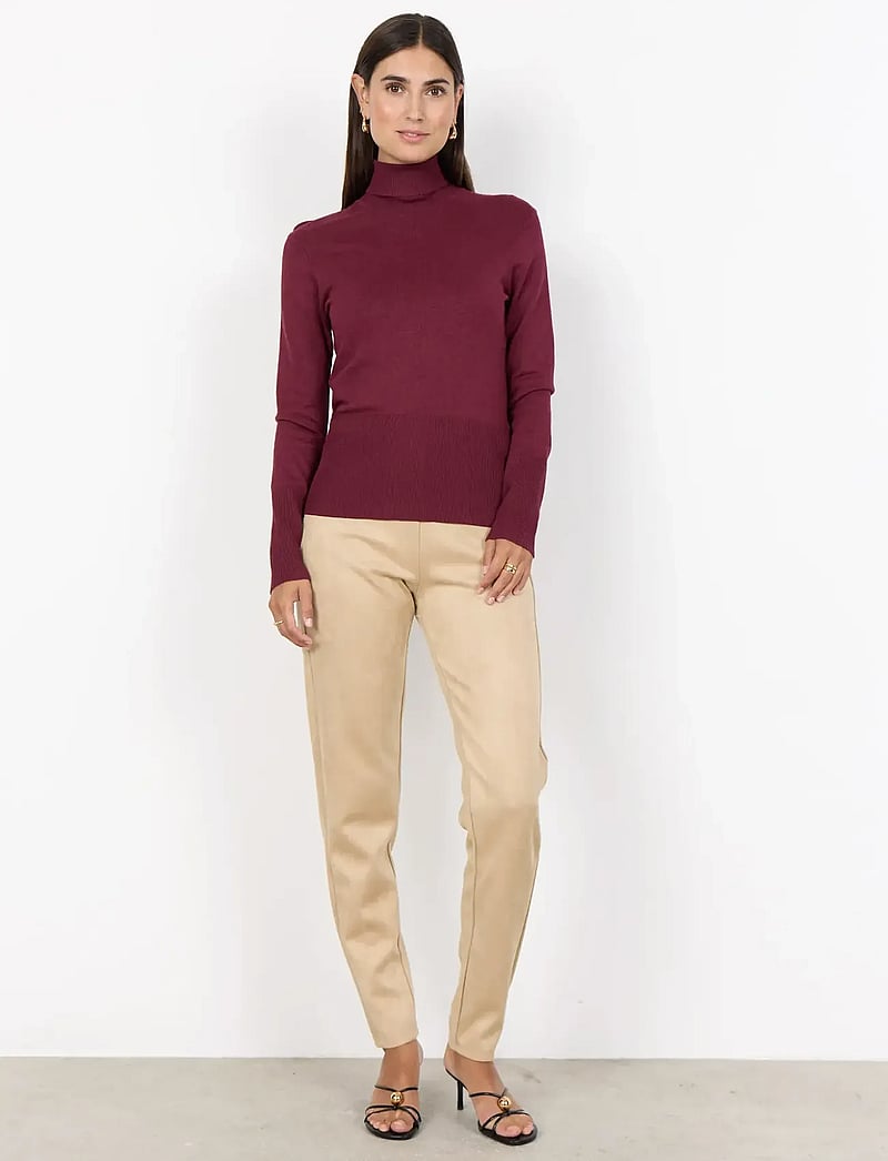 Soyaconcept - SC-DOLLIE - rullekraver - 94850 dark red mel - 4