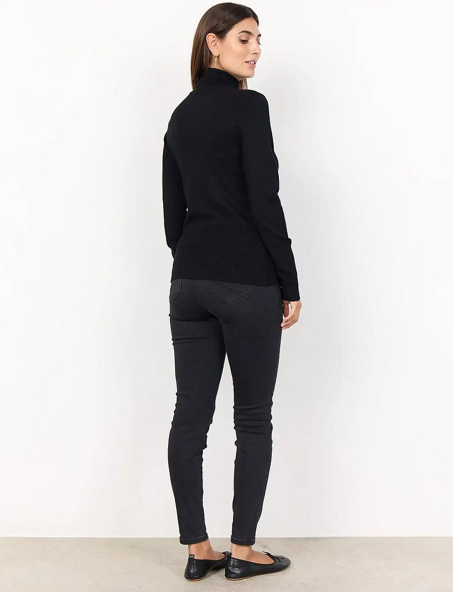 Soyaconcept - SC-DOLLIE - rollkragenpullover - black - 3