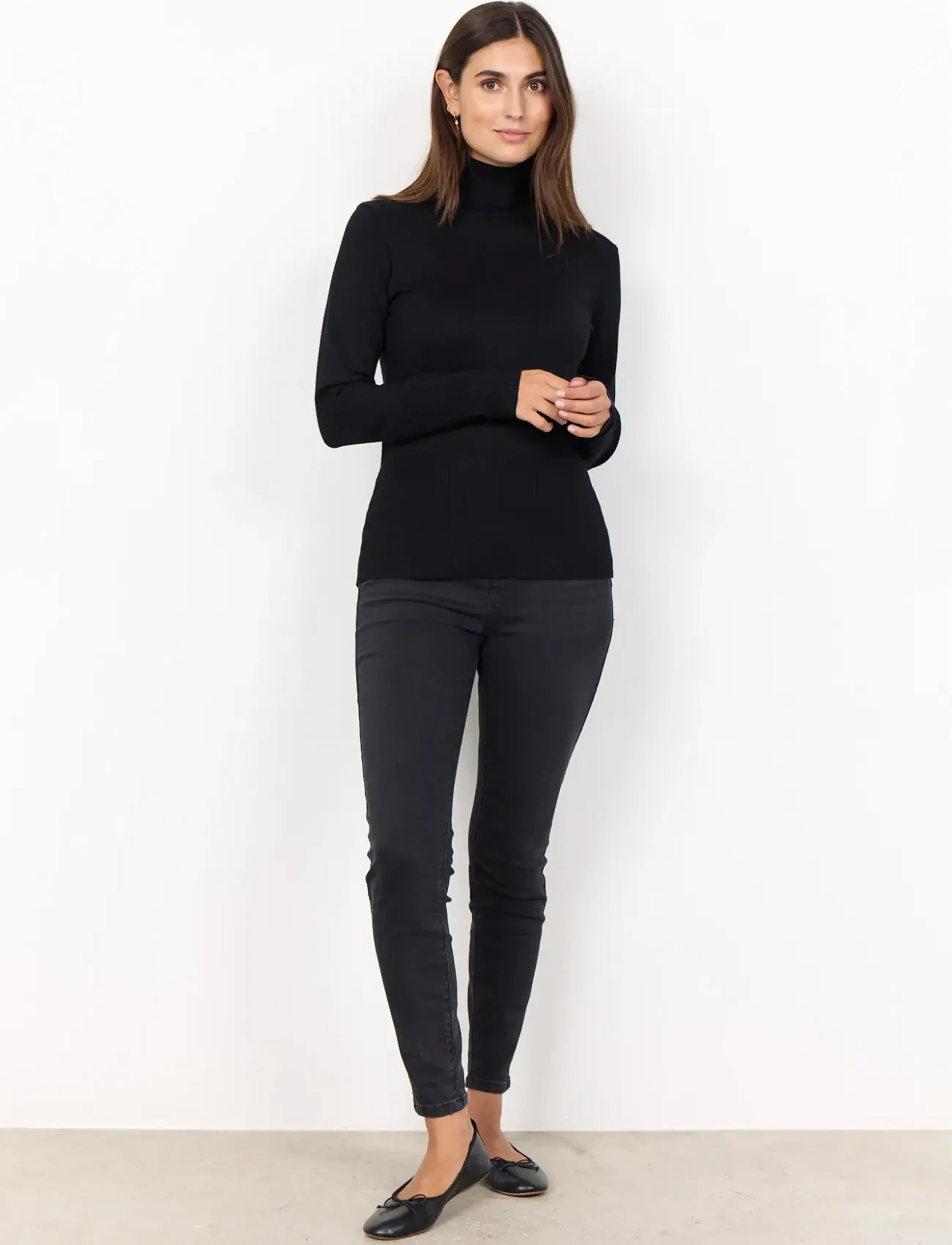Soyaconcept - SC-DOLLIE - rollkragenpullover - black - 4