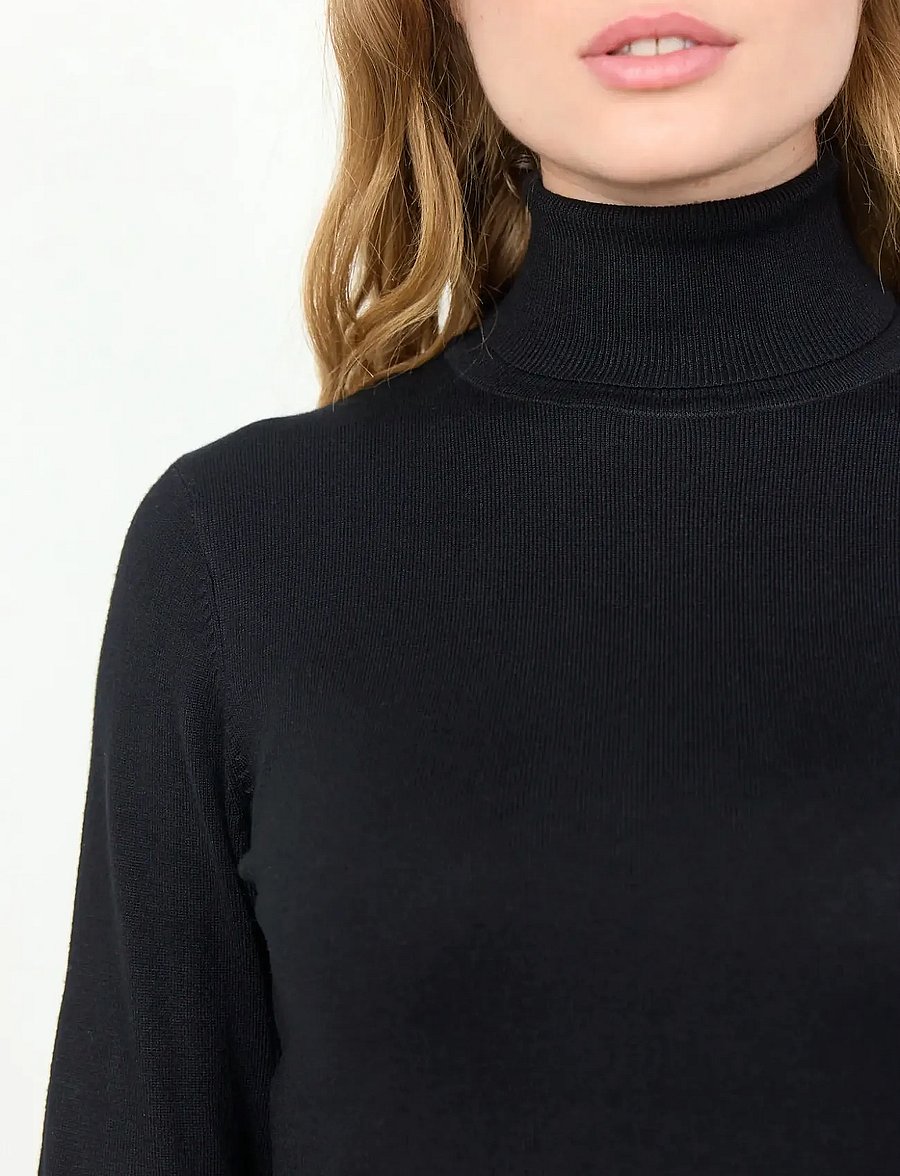 Soyaconcept - SC-DOLLIE - rollkragenpullover - black - 5