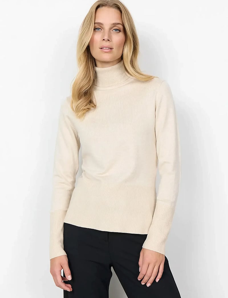 Soyaconcept - SC-DOLLIE - pologenser - cream melange - 0