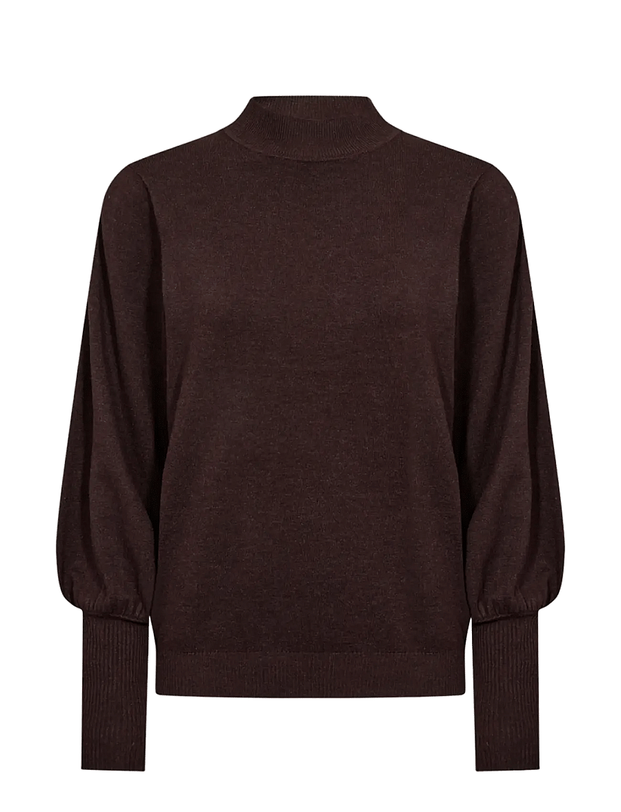 Soyaconcept - SC-DOLLIE - pullover - 98980 chocolate plum melange - 1