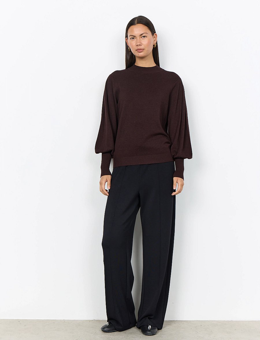 Soyaconcept - SC-DOLLIE - pullover - 98980 chocolate plum melange - 3