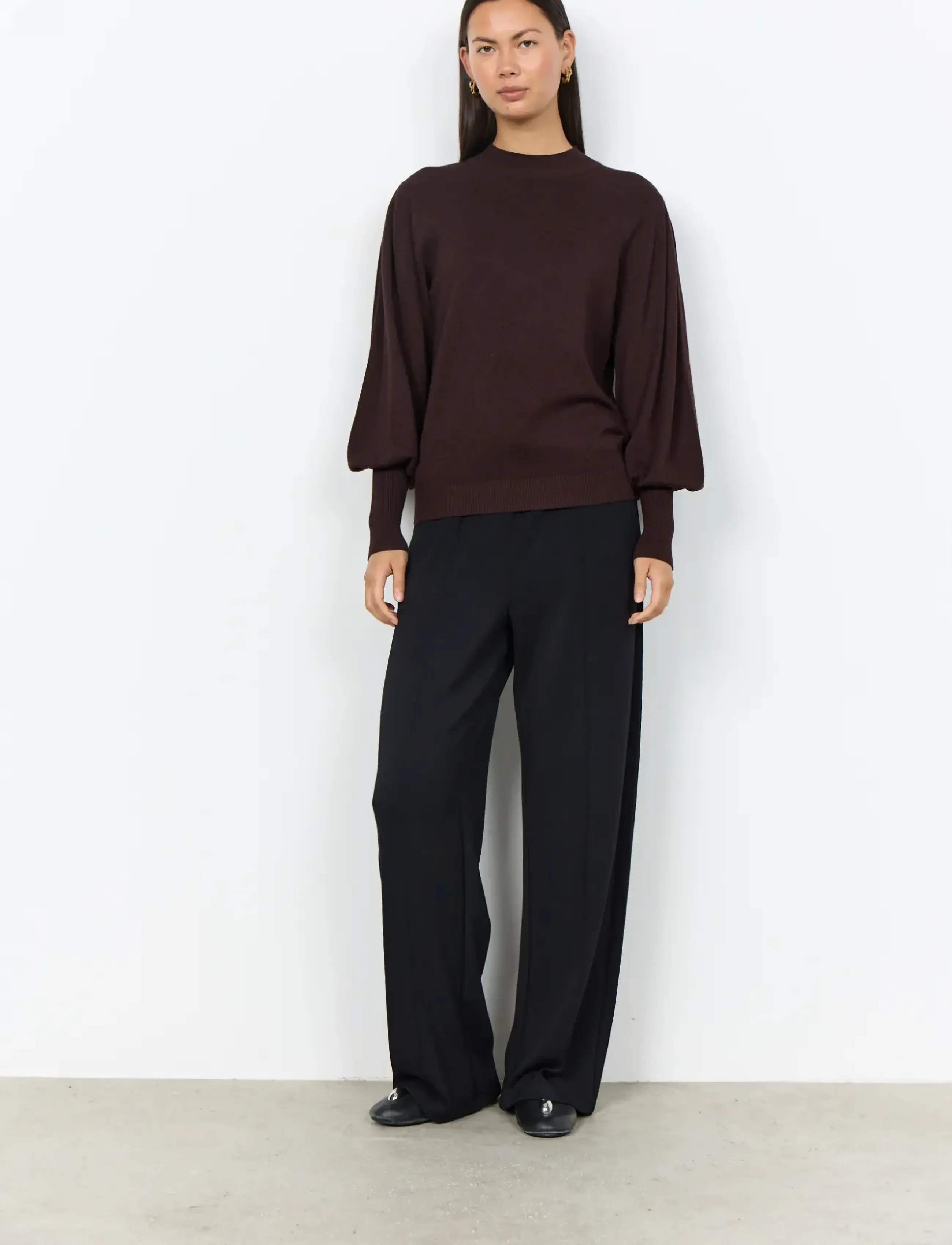Soyaconcept - SC-DOLLIE - pullover - 98980 chocolate plum melange - 4