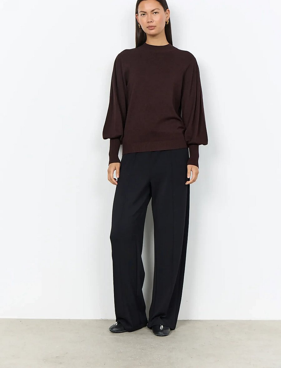 Soyaconcept - SC-DOLLIE - pullover - 98980 chocolate plum melange - 4