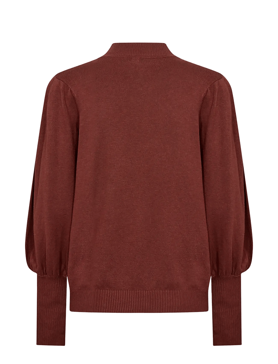 Soyaconcept - SC-DOLLIE - pullover - 94495 madder brown melange - 2