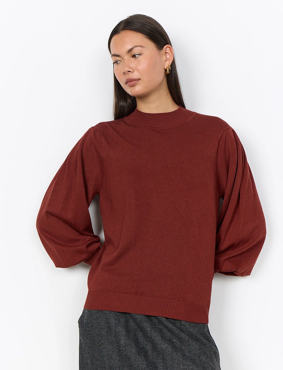 Soyaconcept - SC-DOLLIE - pullover - 94495 madder brown melange - 0