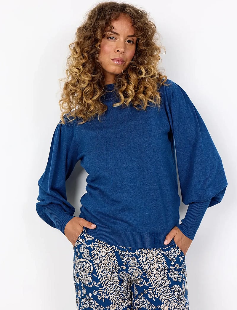 Soyaconcept - SC-DOLLIE - striktrøjer - 96832 estate blue melange - 0
