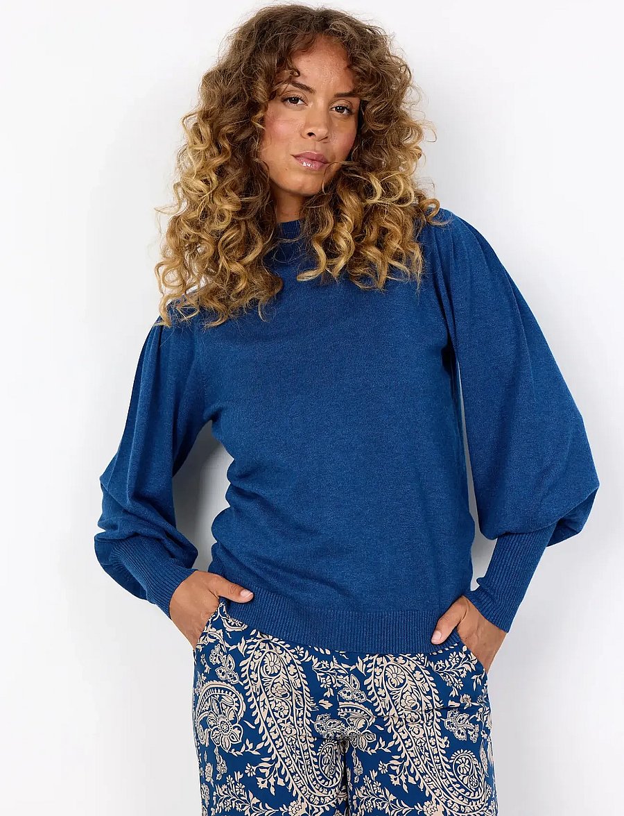 Soyaconcept - SC-DOLLIE - pullover - 96832 estate blue melange - 0