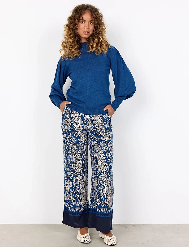 Soyaconcept - SC-DOLLIE - striktrøjer - 96832 estate blue melange - 4