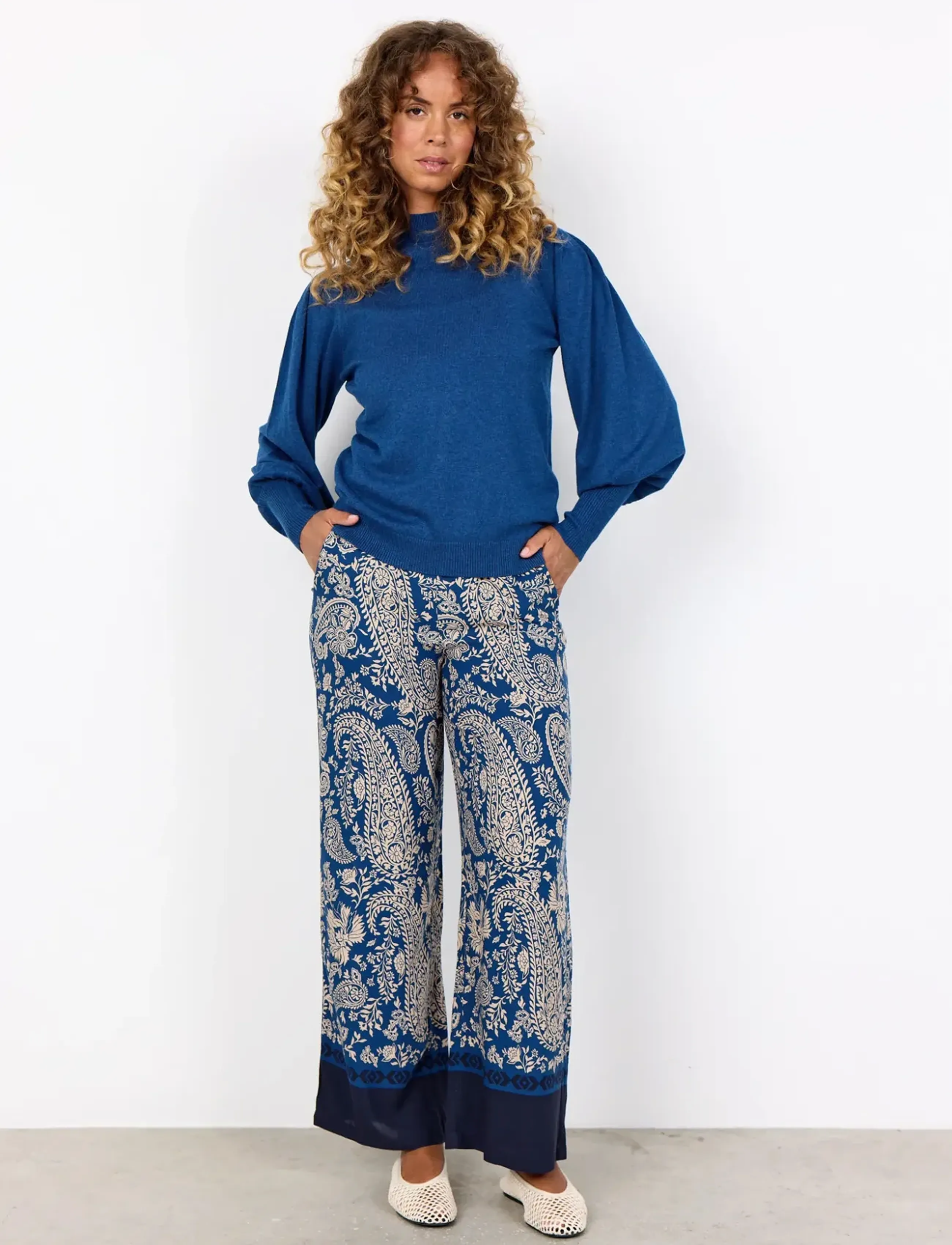Soyaconcept - SC-DOLLIE - jumpers - 96832 estate blue melange - 4
