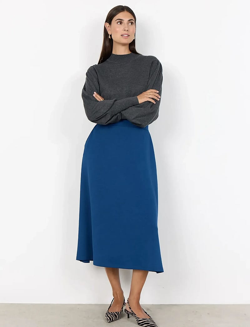 Soyaconcept - SC-DOLLIE - striktrøjer - 99870 dark earth melange - 4