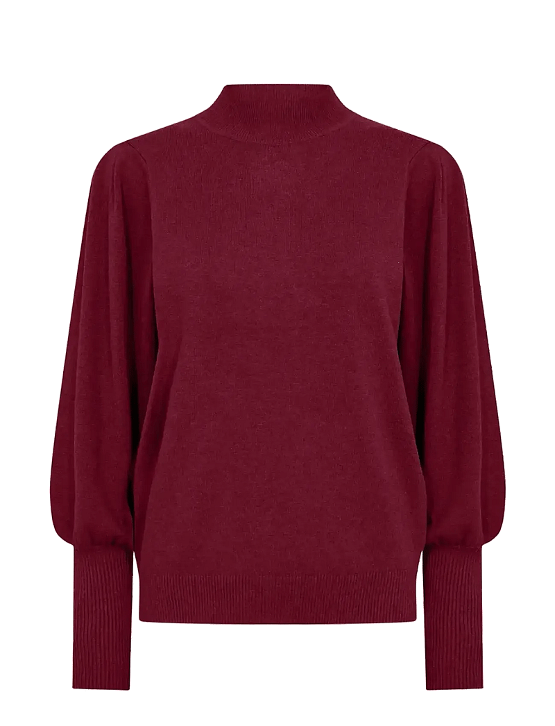 Soyaconcept - SC-DOLLIE - striktrøjer - 94850 dark red mel - 1