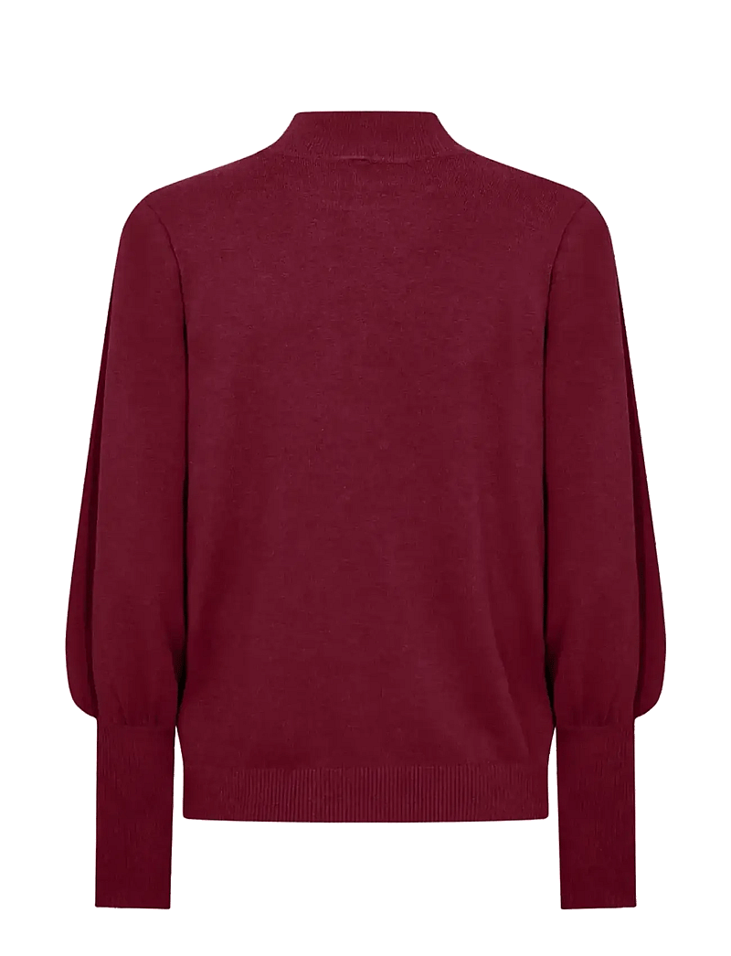 Soyaconcept - SC-DOLLIE - striktrøjer - 94850 dark red mel - 2
