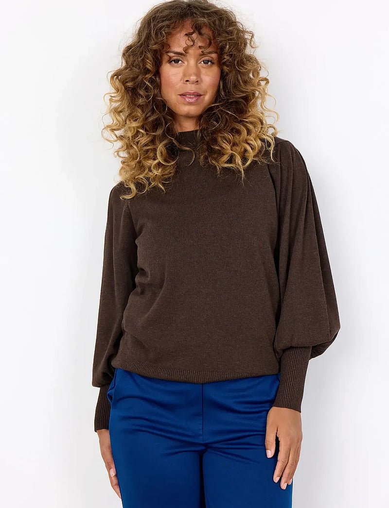 Soyaconcept - SC-DOLLIE - striktrøjer - 98694 hot fudge melange - 0