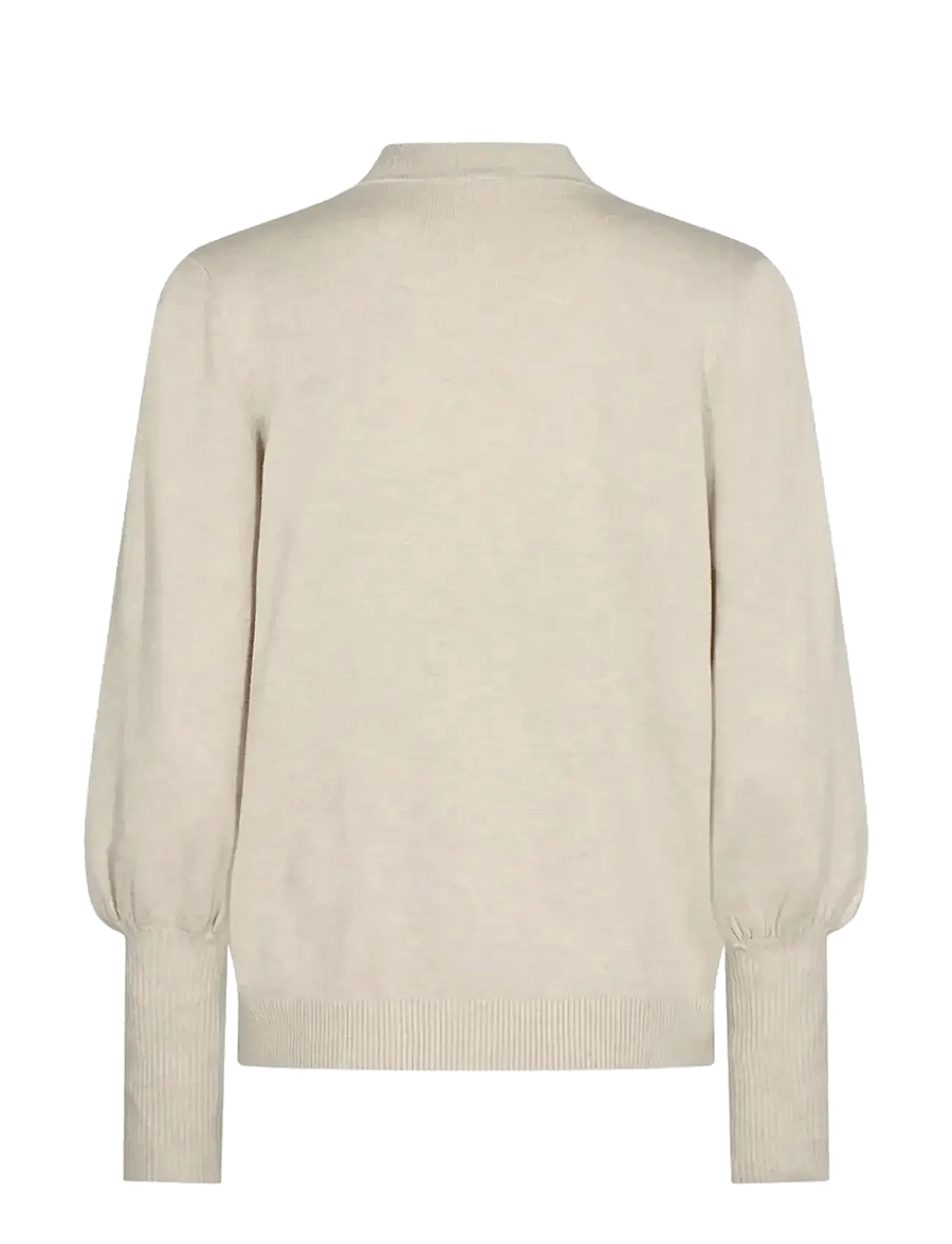 Soyaconcept - SC-DOLLIE - stickade tröjor - cream melange - 2