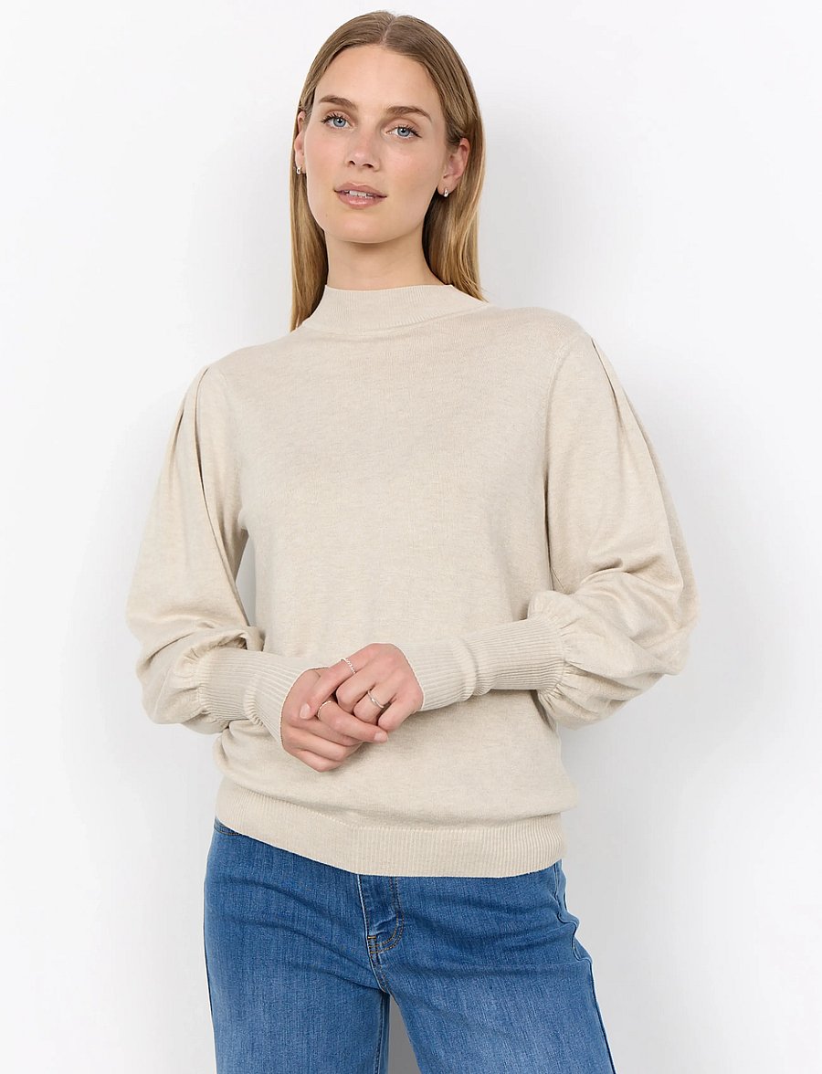 Soyaconcept - SC-DOLLIE - pullover - light sand melange - 0