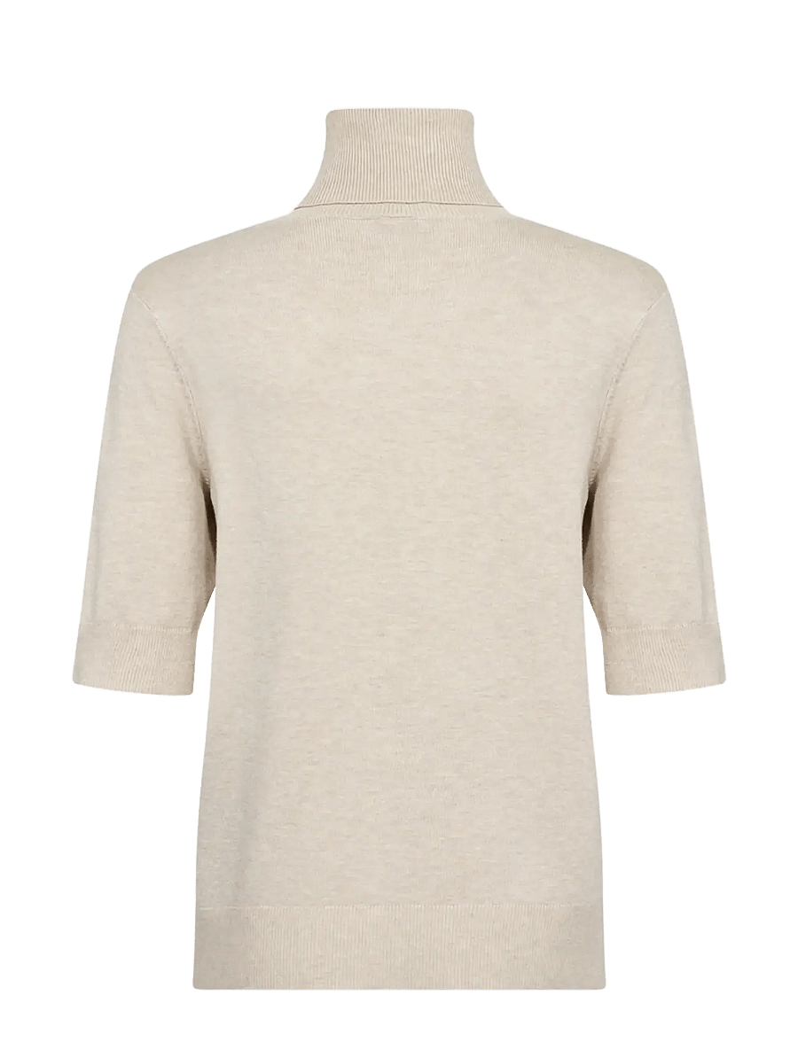 Soyaconcept - SC-DOLLIE - rollkragenpullover - 91500 light sand melange - 2