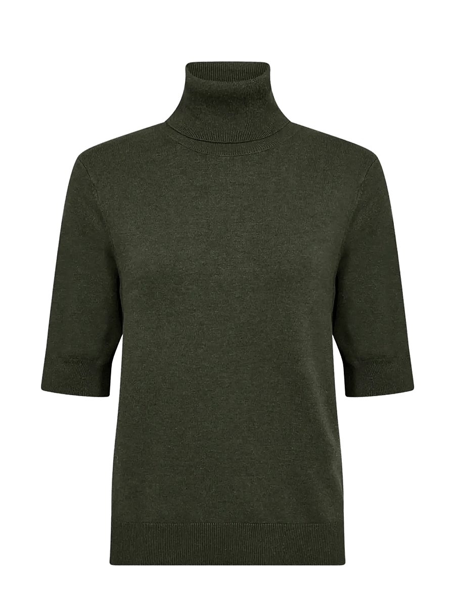 Soyaconcept - SC-DOLLIE - rollkragenpullover - 97974 forest night melange - 1