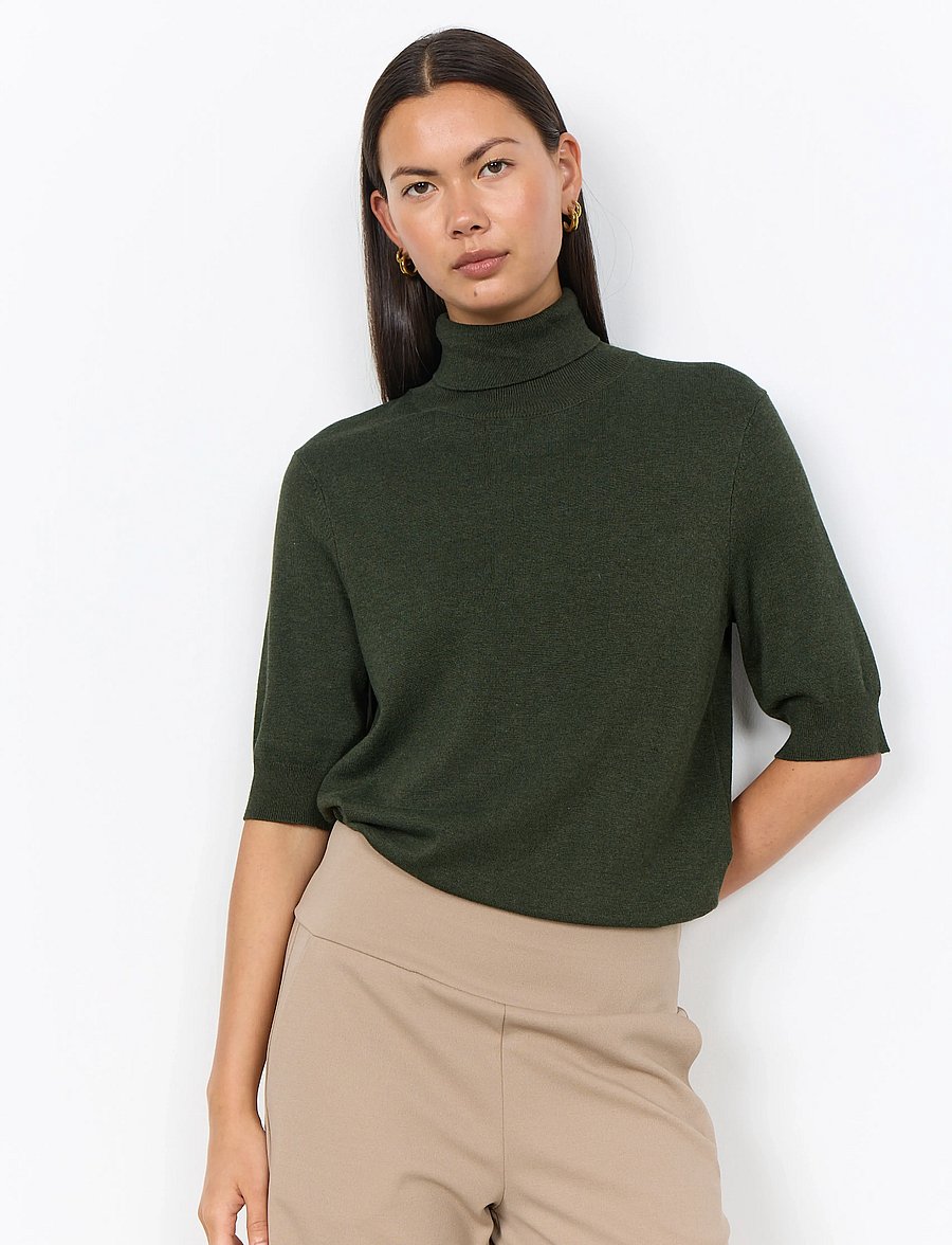 Soyaconcept - SC-DOLLIE - rollkragenpullover - 97974 forest night melange - 0