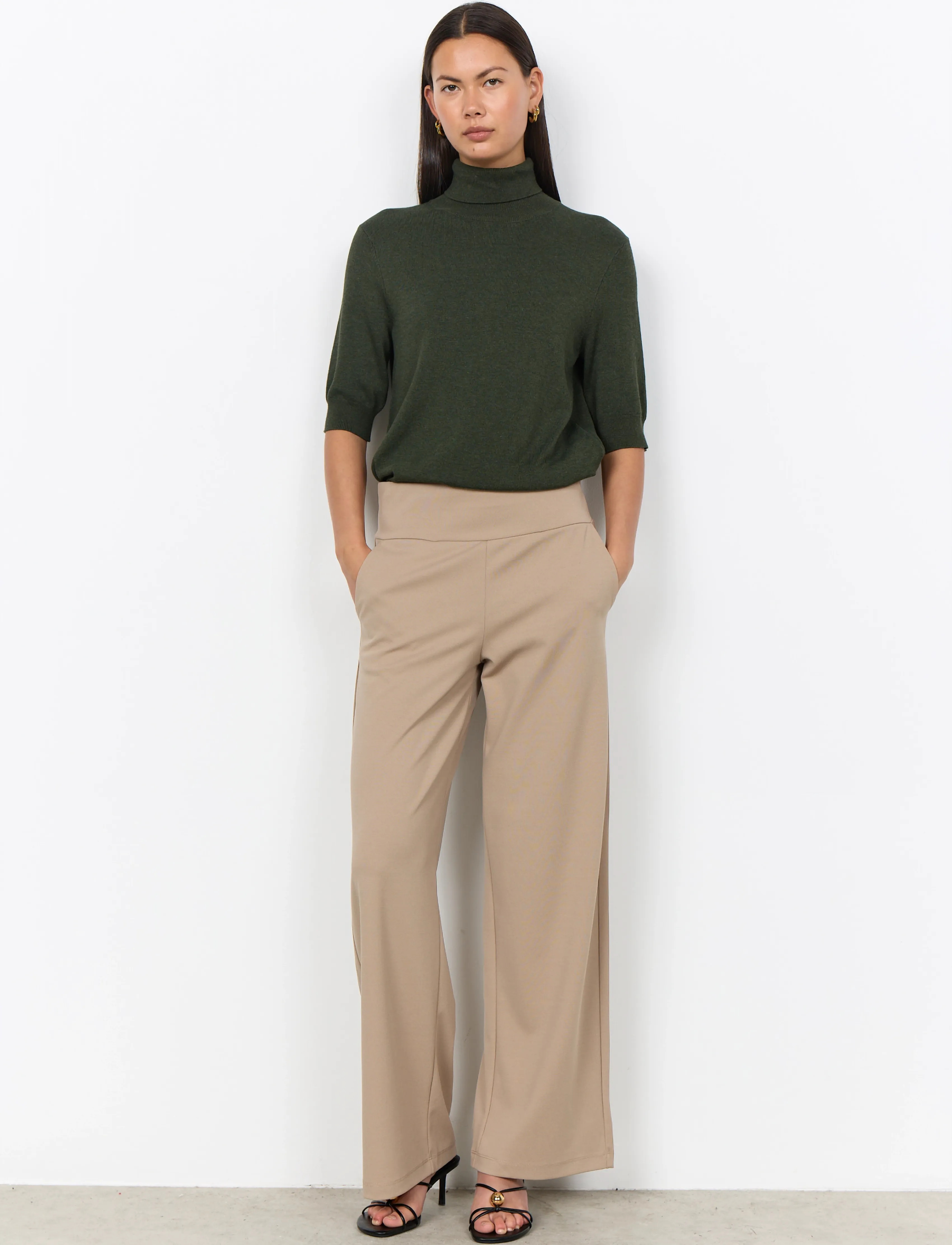 Soyaconcept - SC-DOLLIE - rollkragenpullover - 97974 forest night melange - 3