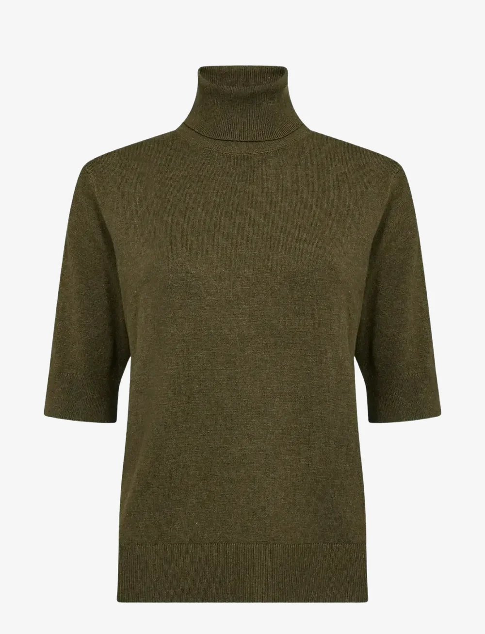 Soyaconcept - SC-DOLLIE - rollkragenpullover - 97965 dark olive mel - 1