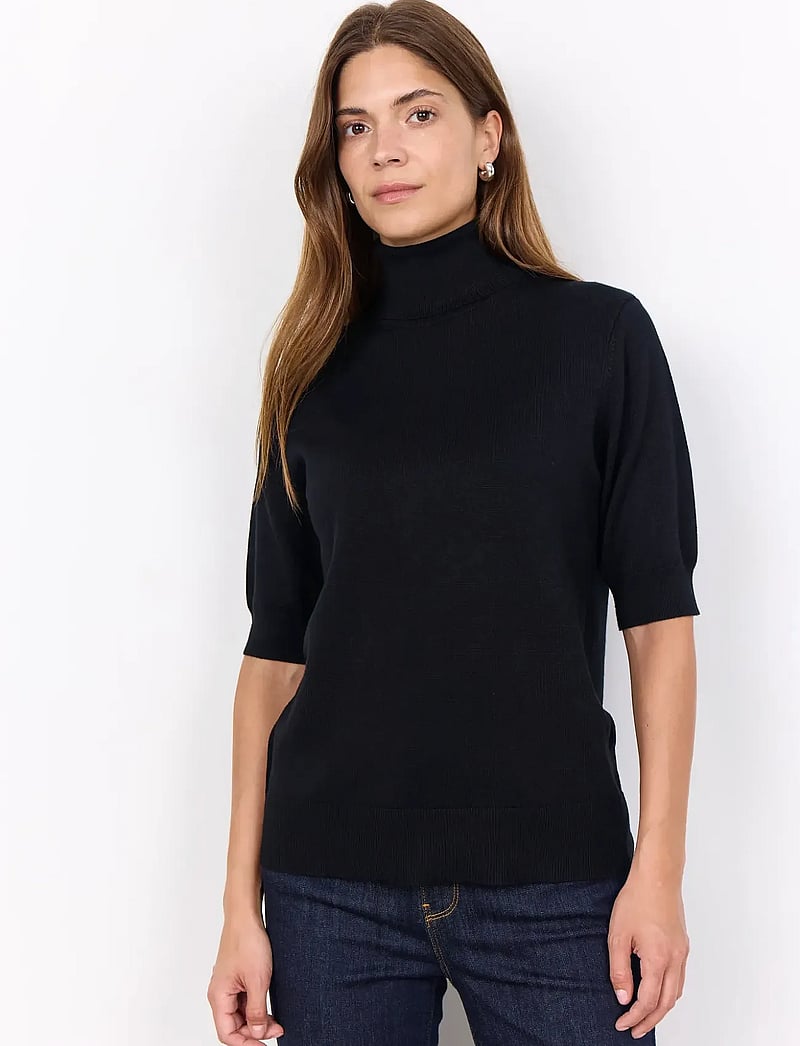 Soyaconcept - SC-DOLLIE - kõrge kaelusega kudumid - black - 0