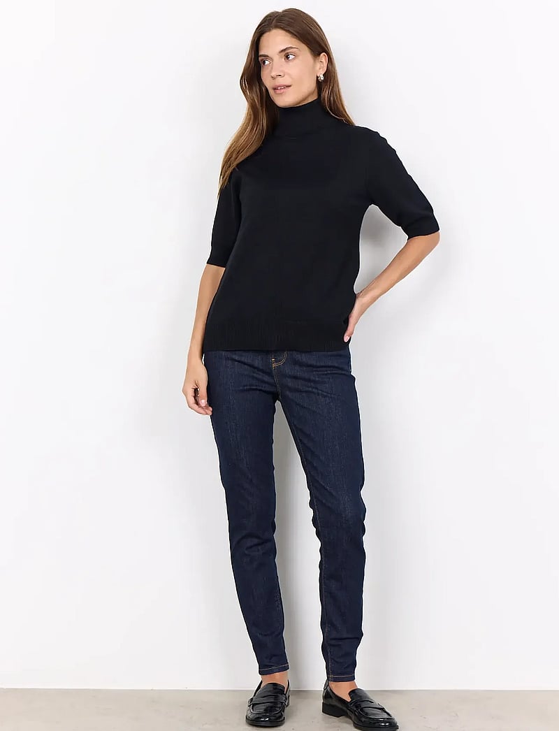 Soyaconcept - SC-DOLLIE - kõrge kaelusega kudumid - black - 4