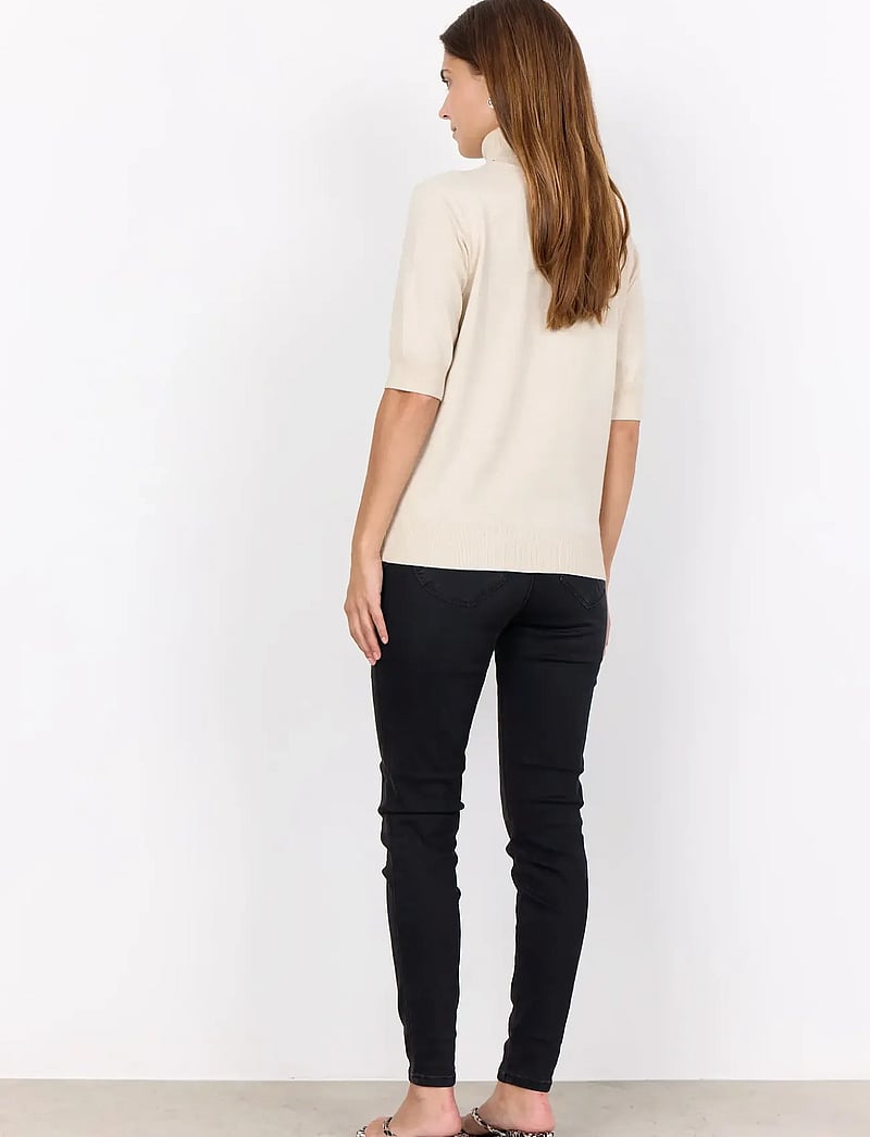 Soyaconcept - SC-DOLLIE - rullekraver - cream melange - 3