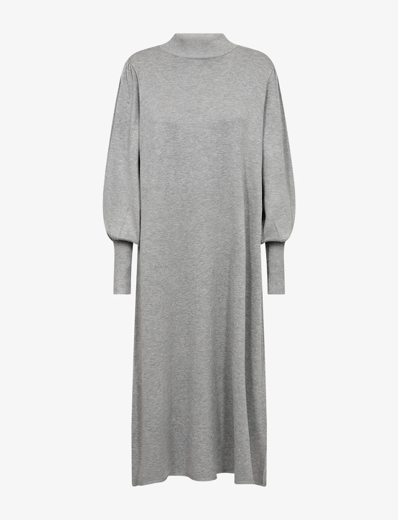 Soyaconcept - SC-DOLLIE - knitted dresses - med. grey melange - 0