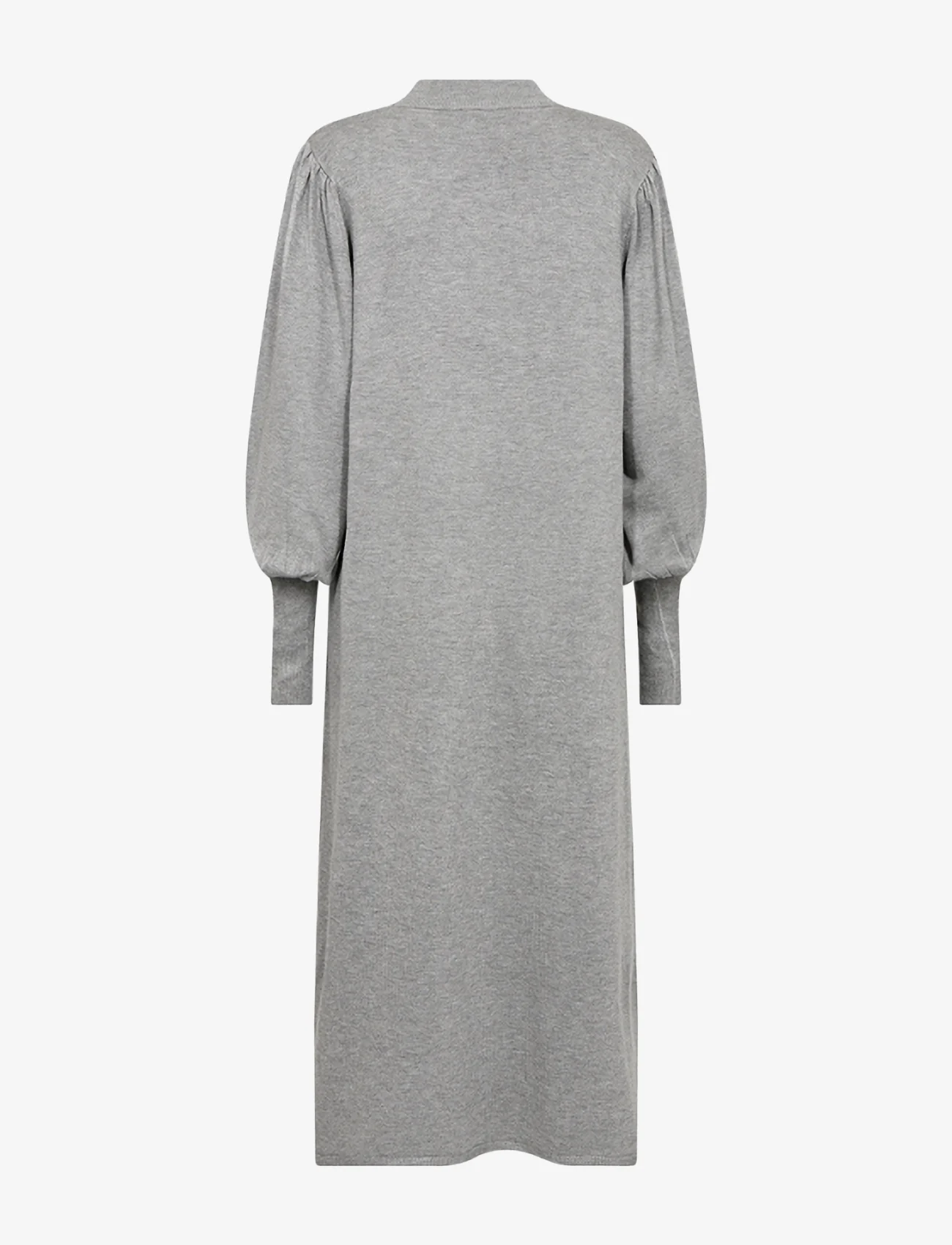 Soyaconcept - SC-DOLLIE - knitted dresses - med. grey melange - 1