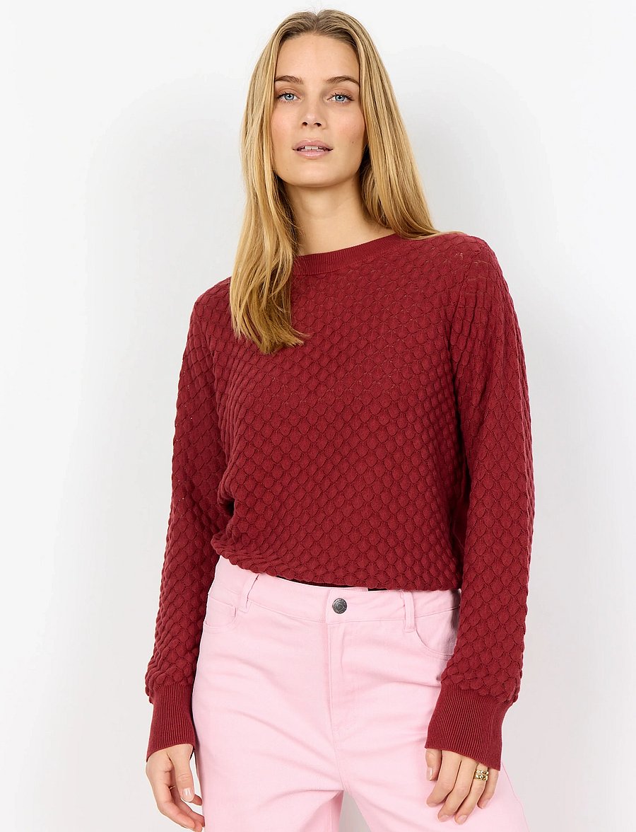 Soyaconcept - SC-AMELA - pullover - 4470 dk. red - 0