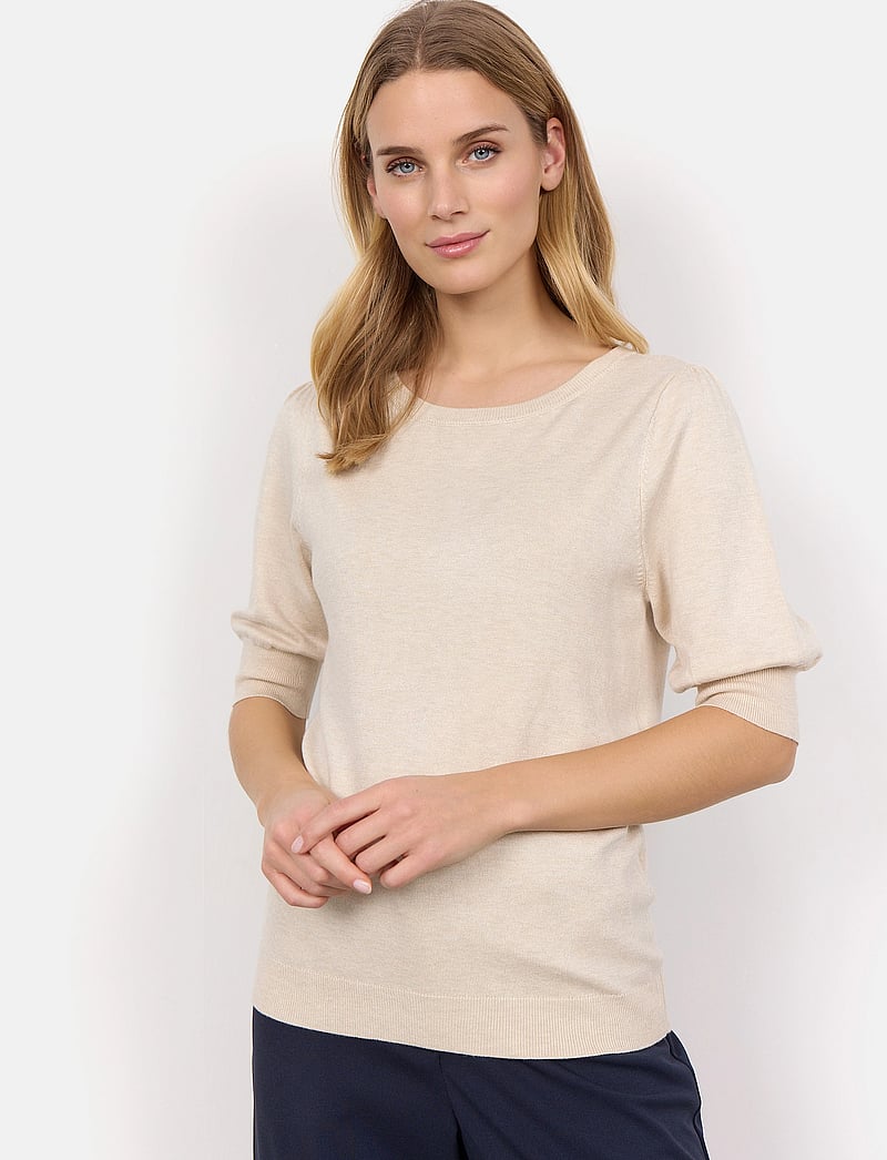Soyaconcept - SC-DOLLIE - pullover - cream melange - 0