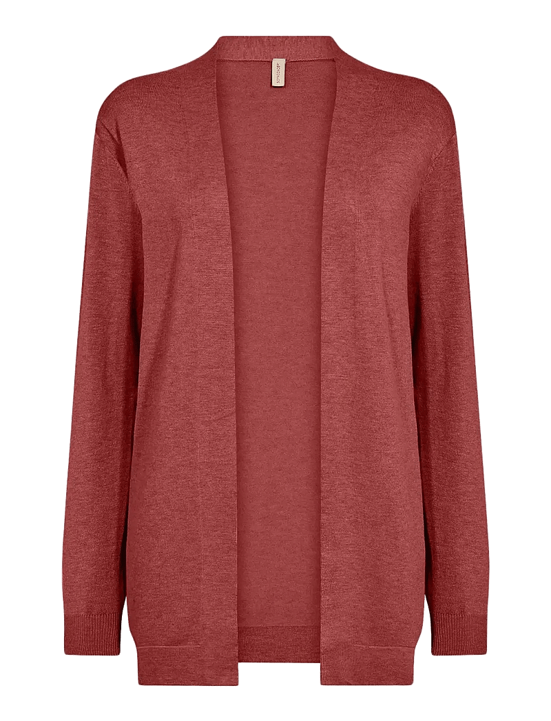 Soyaconcept - SC-DOLLIE - cardigans - 94577 mineral red mel - 0