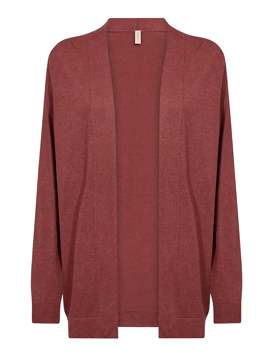Soyaconcept - SC-DOLLIE - strickjacken - 94985 oxblood red mel - 0
