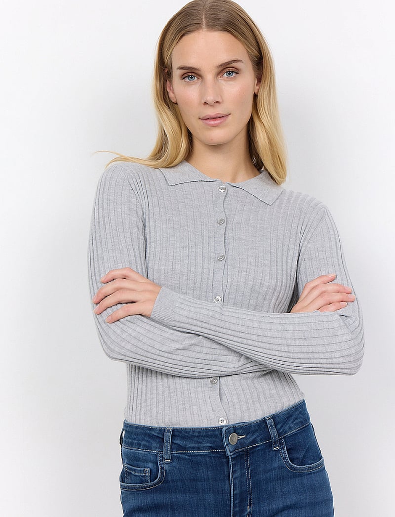 Soyaconcept - SC-FETIMA - kardiganid - lt grey melange - 0