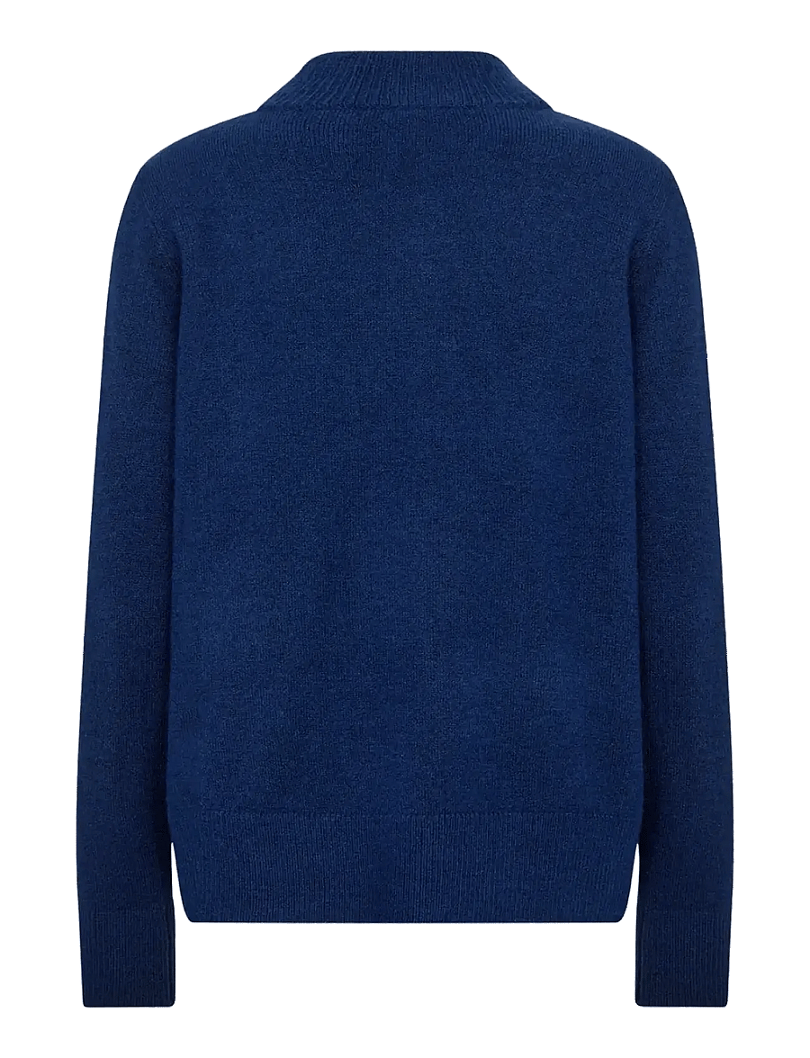 Soyaconcept - SC-NESSIE - polary i odzież ocieplająca - 96832 estate blue melange - 2