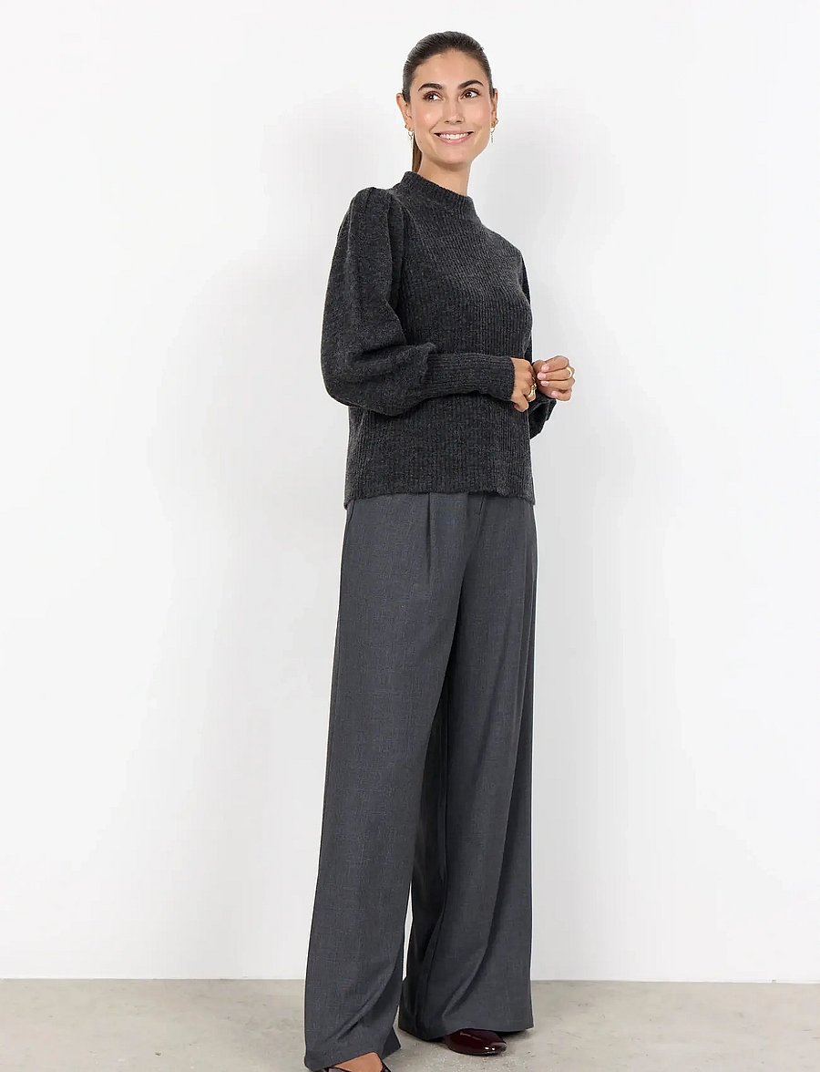 Soyaconcept - SC-NESSIE - pullover - 99870 dark earth melange - 4