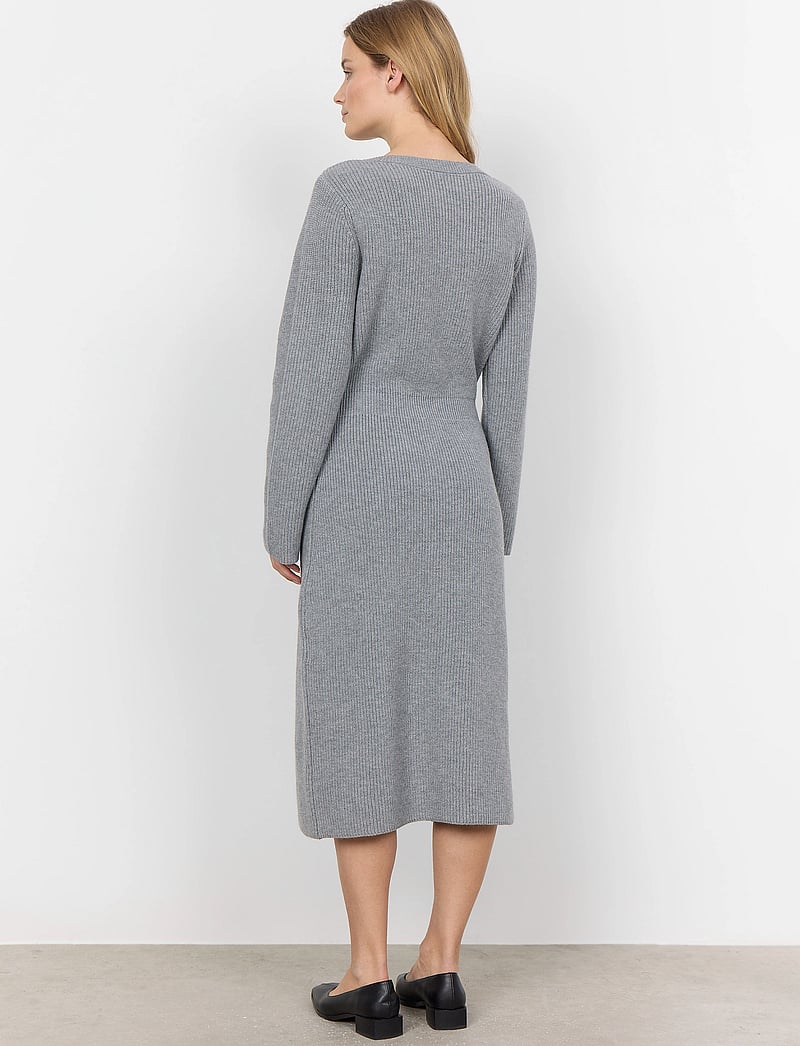 Soyaconcept - SC-ILIA - strikkjoler - med. grey melange - 4