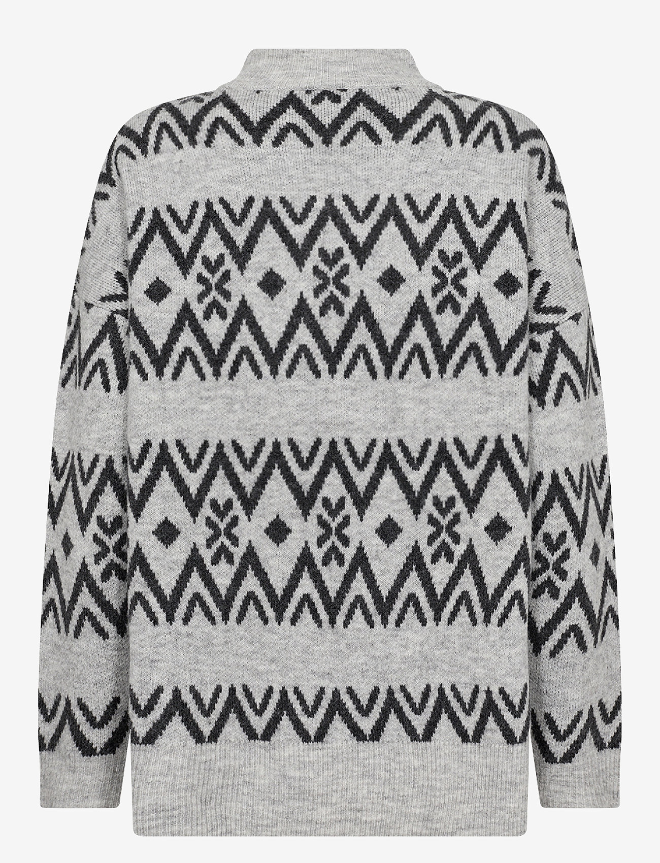 Soyaconcept - SC-NESSIE - weihnachtspullover - lt grey melange combi - 2