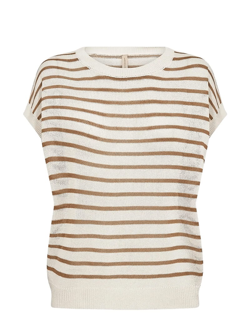 Soyaconcept - SC-LUANNA - t-shirts - 7120 butternut combi - 1