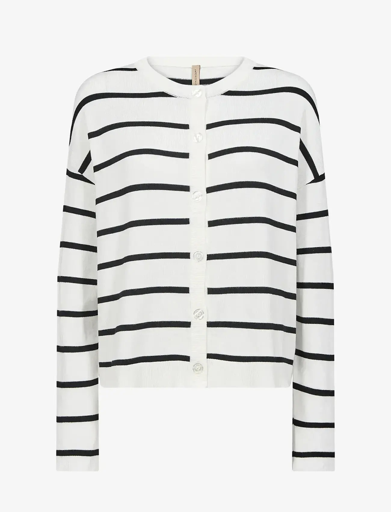 Soyaconcept - SC-DOLLIE STRIPE - herbstliche kleidung - 1100 offwhite combi - 0