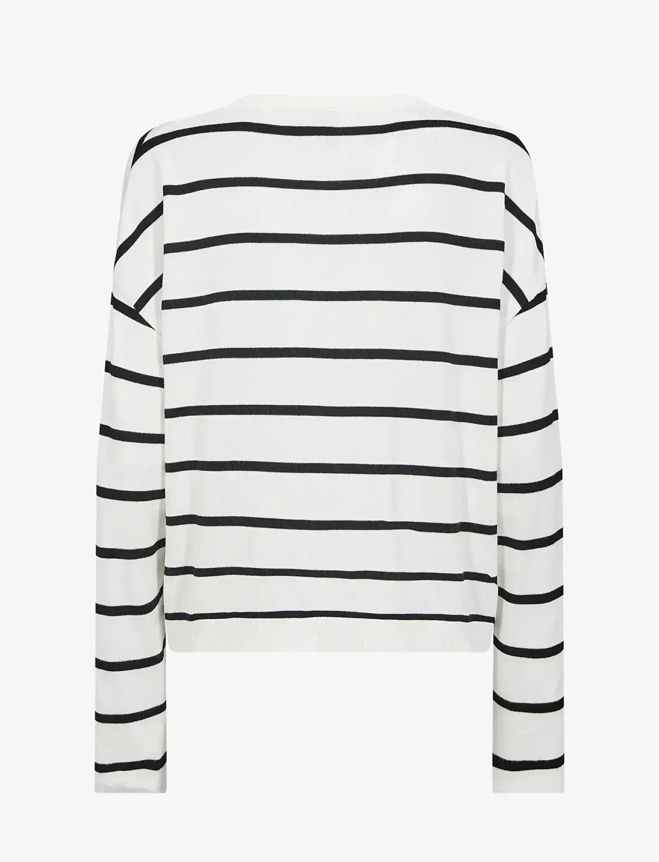 Soyaconcept - SC-DOLLIE STRIPE - herbstliche kleidung - 1100 offwhite combi - 1