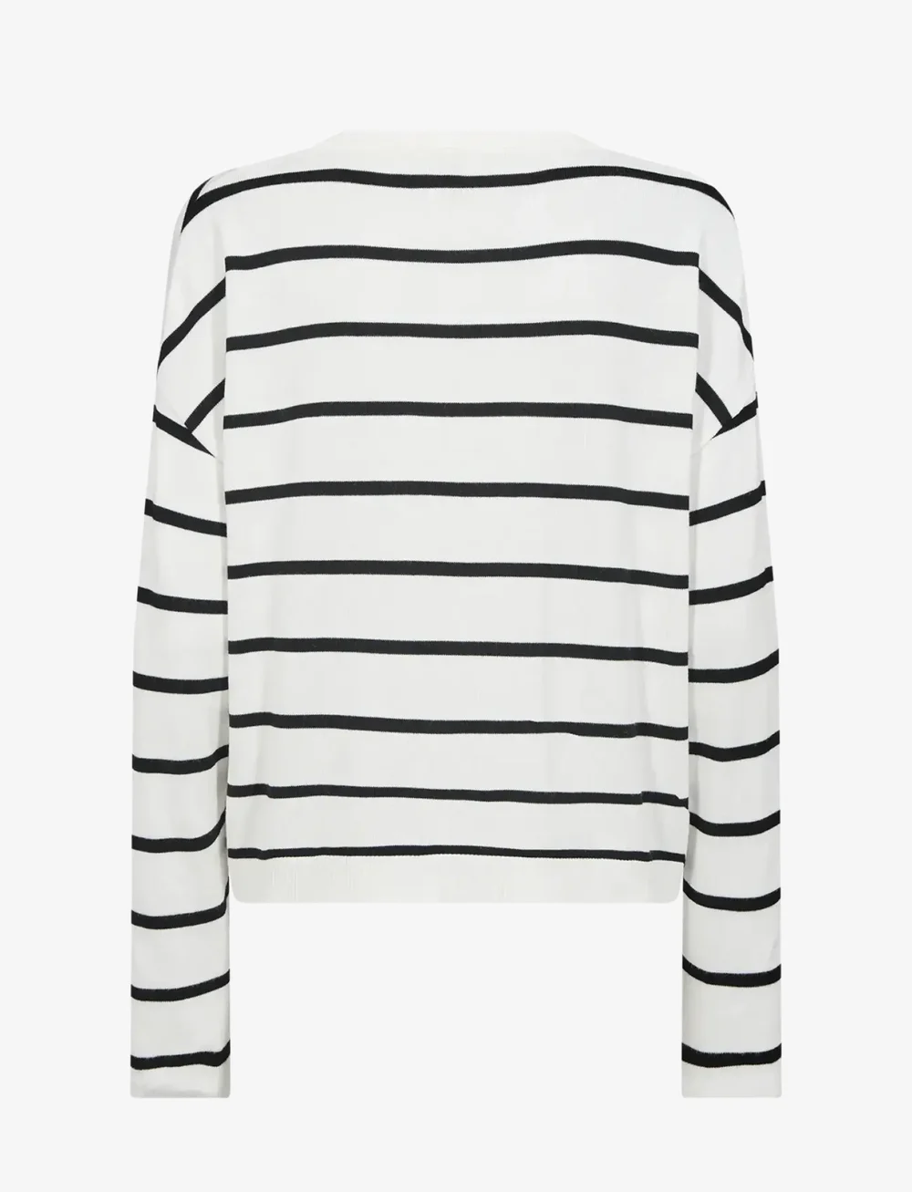 Soyaconcept - SC-DOLLIE STRIPE - kardiganid - 1100 offwhite combi - 2