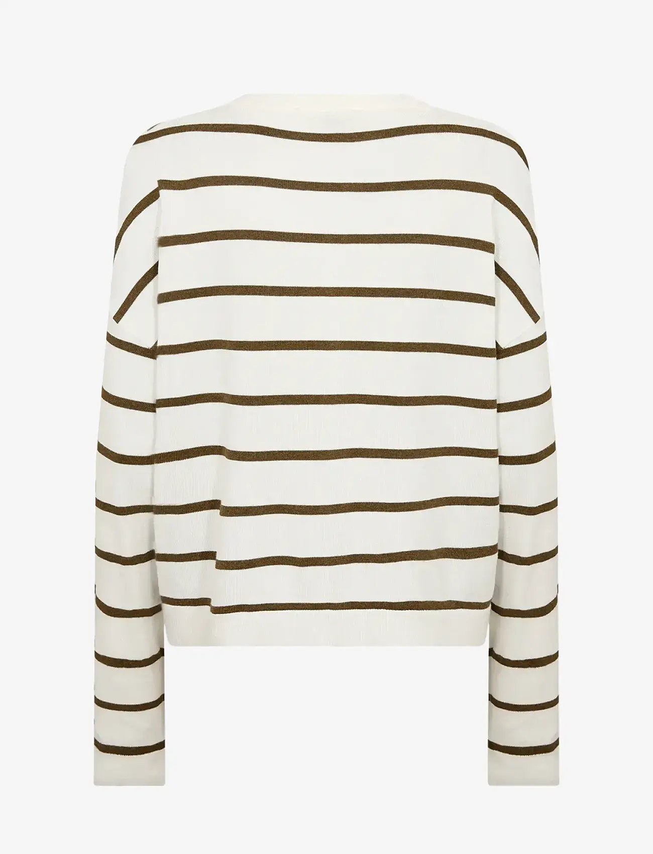 Soyaconcept - SC-DOLLIE STRIPE - koftor - 97230 misty olive mel combi - 1