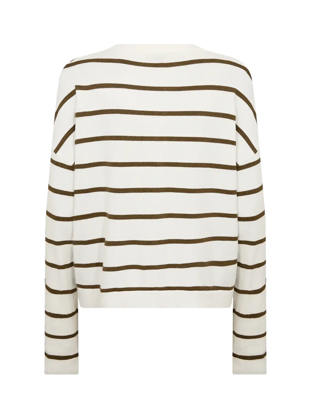 Soyaconcept - SC-DOLLIE STRIPE - cardigans - 97230 misty olive mel combi - 1