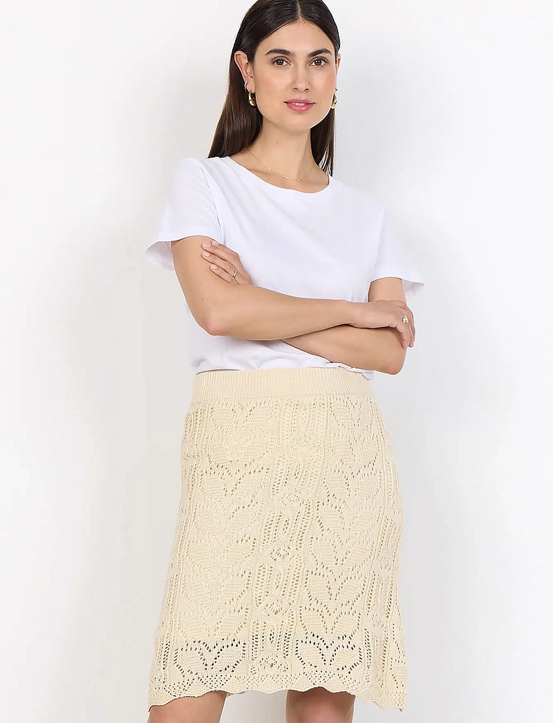 Soyaconcept - SC-PERRY - strickröcke - 1620 cream - 0