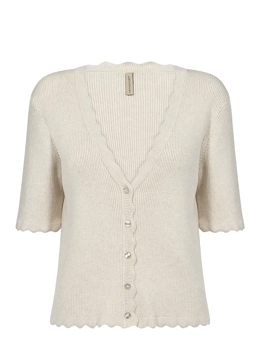 Soyaconcept - SC-DOLLIE - cardigans - 91620 cream melange - 1
