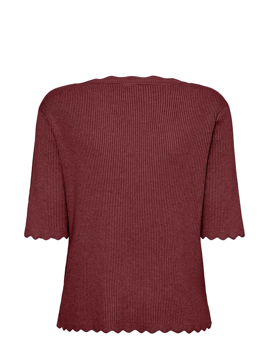 Soyaconcept - SC-DOLLIE - cardigans - 94985 oxblood red mel - 1