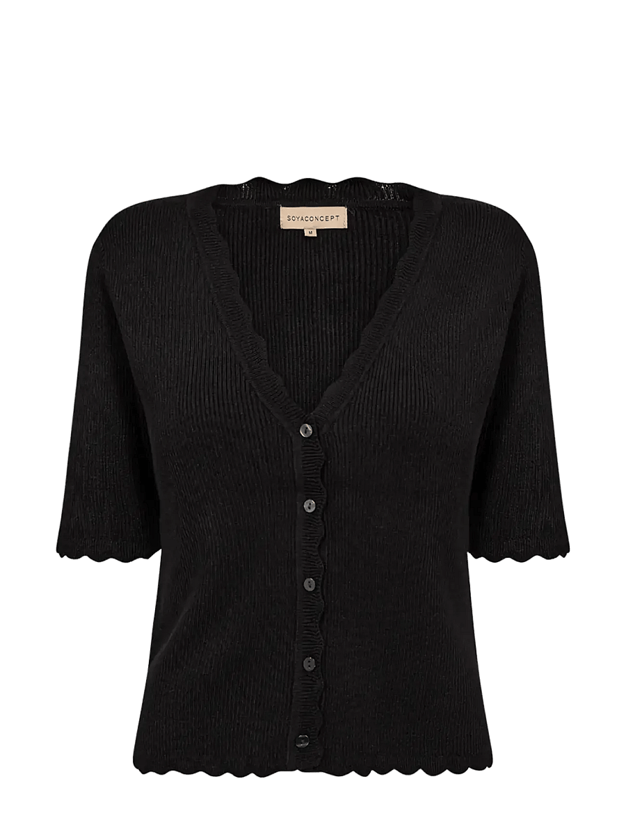 Soyaconcept - SC-DOLLIE - strickjacken - 9999 black - 1